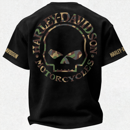  Motorcycles Printed Oversized Unisex T-shirt