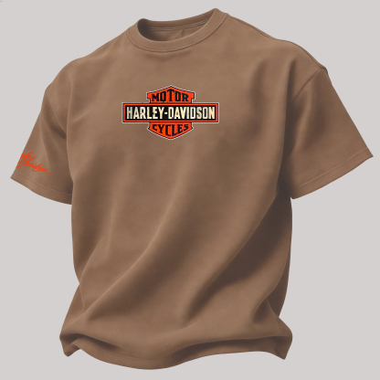  Motorcycles Printed Oversized Unisex T-shirt