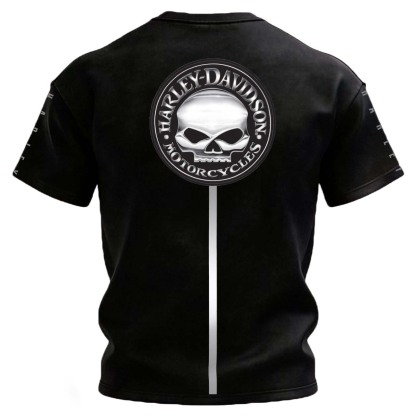  Motorcycles Printed Unisex Oversized T-shirt