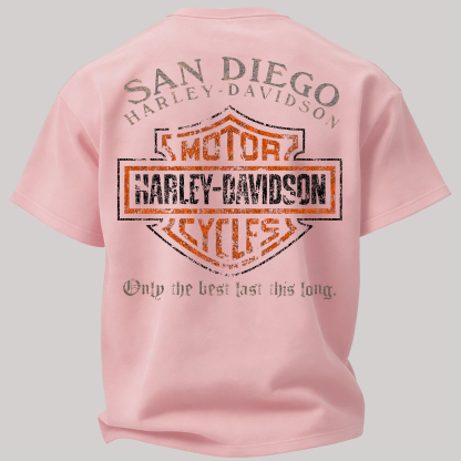  Motorcycles Printed Oversized Unisex T-shirt