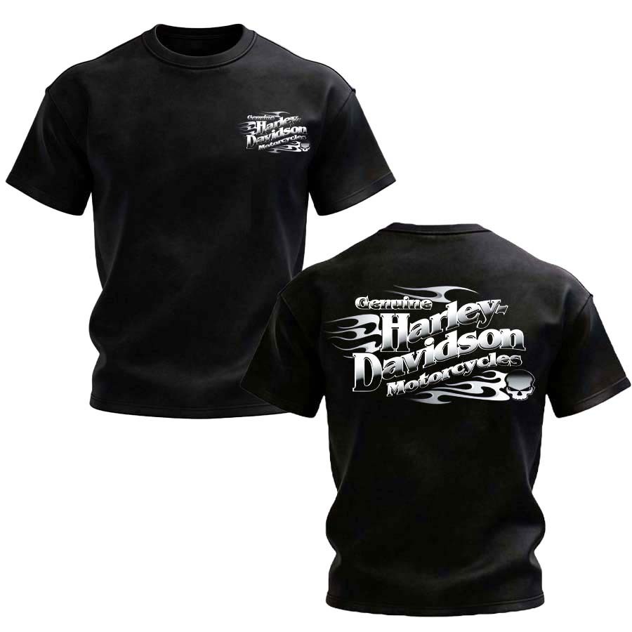 Genuine Harley-Davidson Motorcycles Printed Unisex Oversized T-shirt
