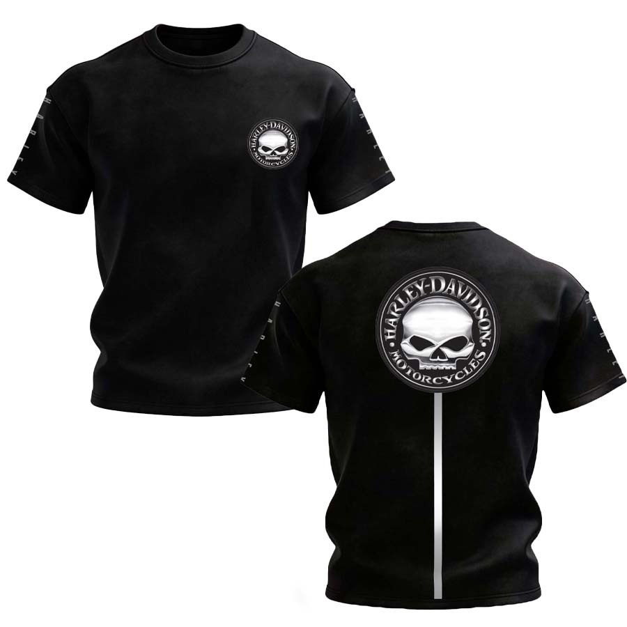 Harley-Davidson Motorcycles Printed Unisex Oversized T-shirt