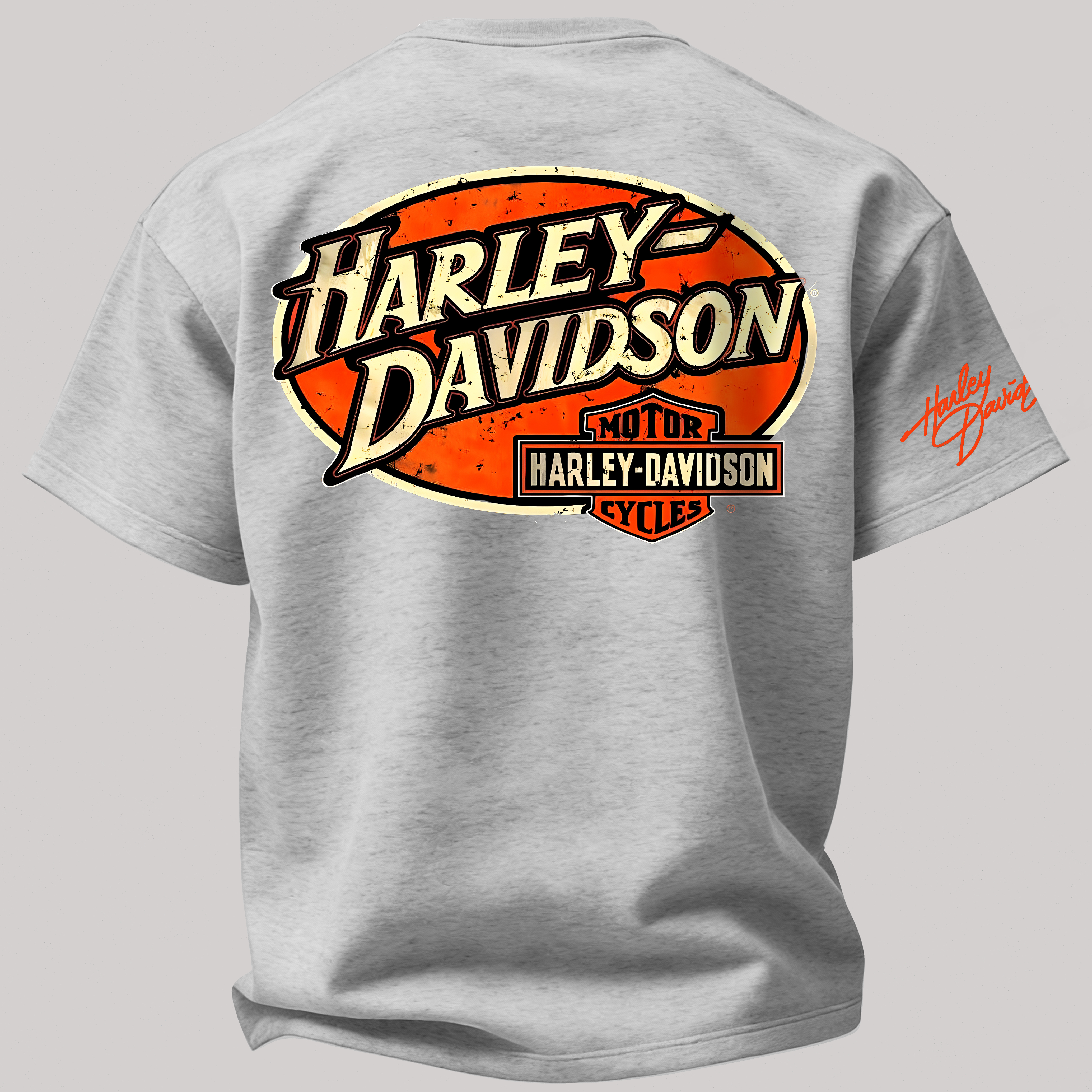  Motorcycles Printed Oversized Unisex T-shirt