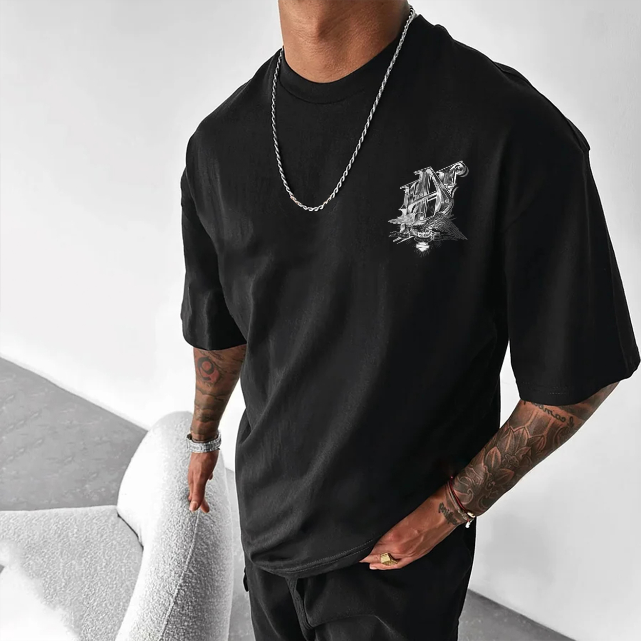  Printed Oversized Unisex T-shirt