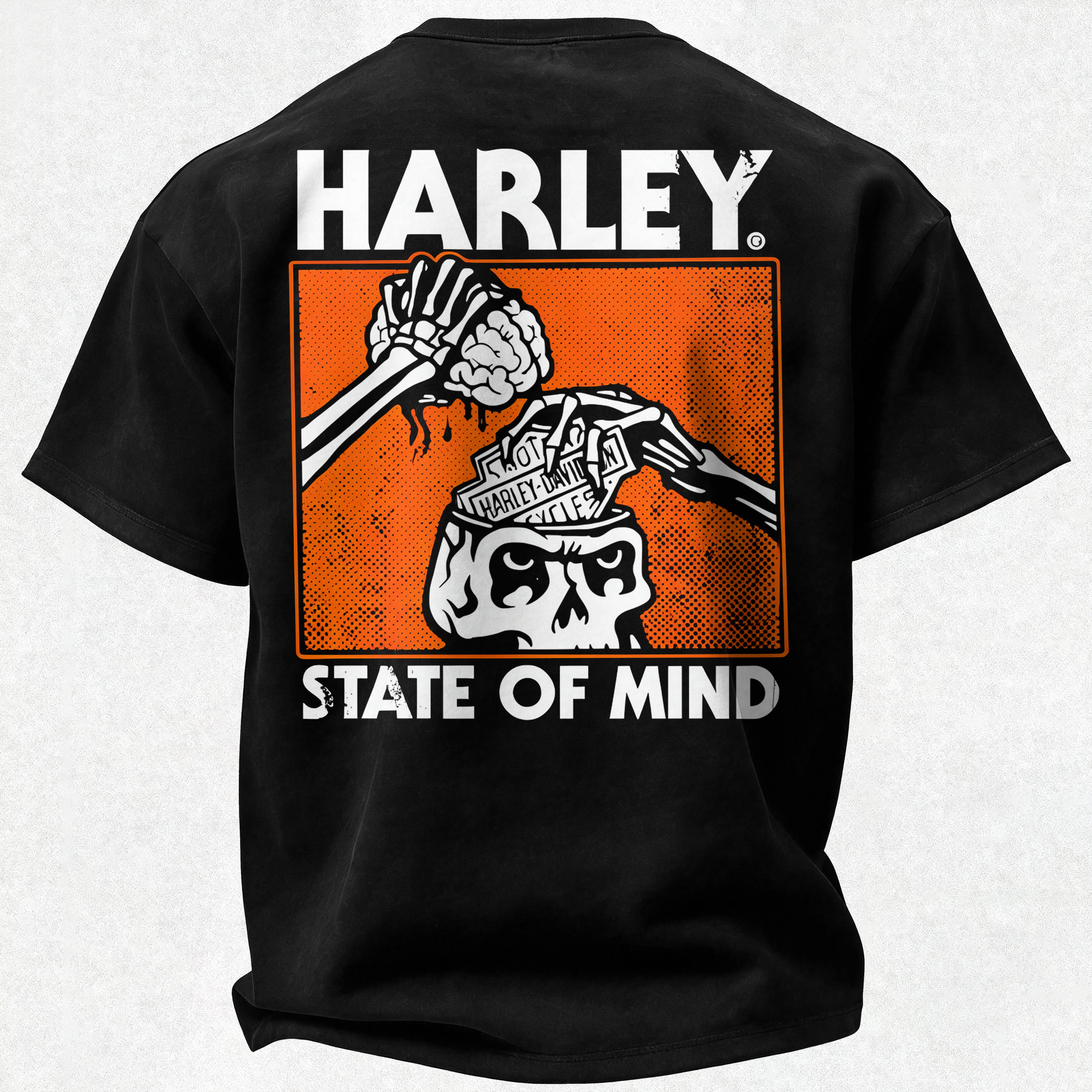  Motorcycles Printed Oversized Unisex T-shirt