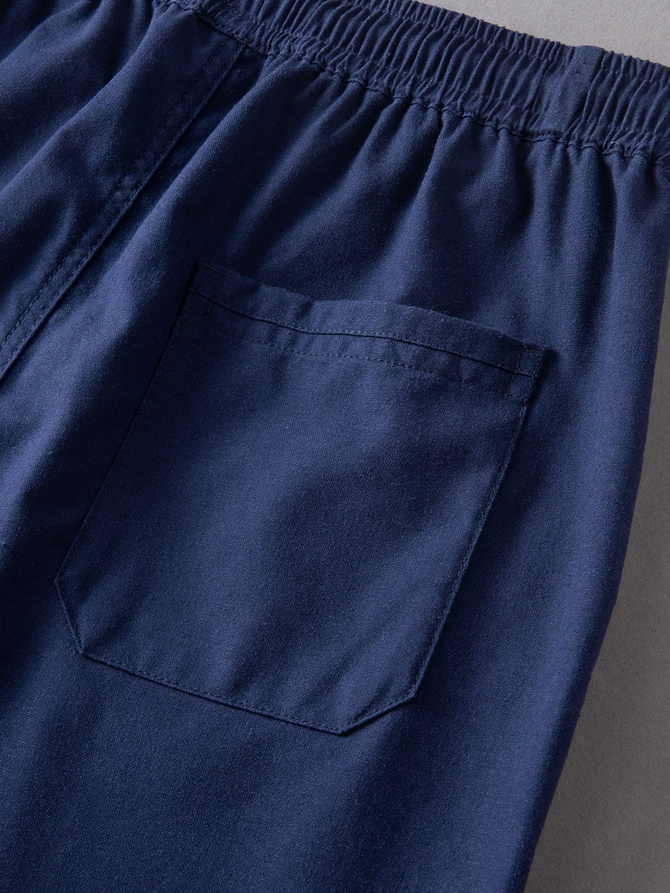 Straight Leg Linen Pants