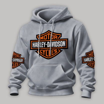  Motorcycles Printed Fleece-lined Unisex Hoodie