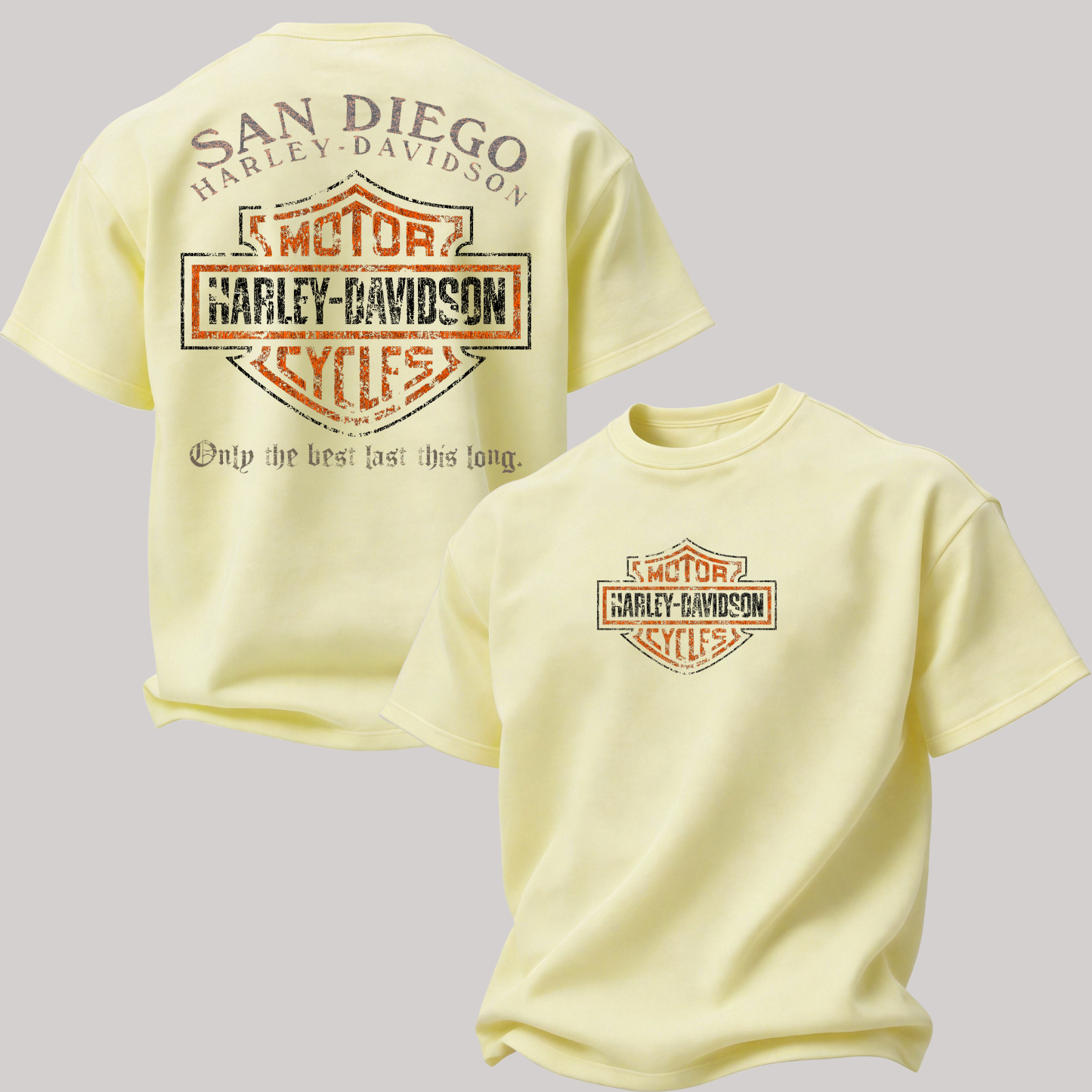  Motorcycles Printed Oversized Unisex T-shirt