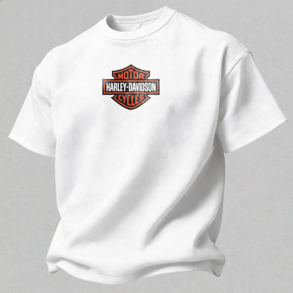  Motorcycles Printed Oversized Unisex T-shirt