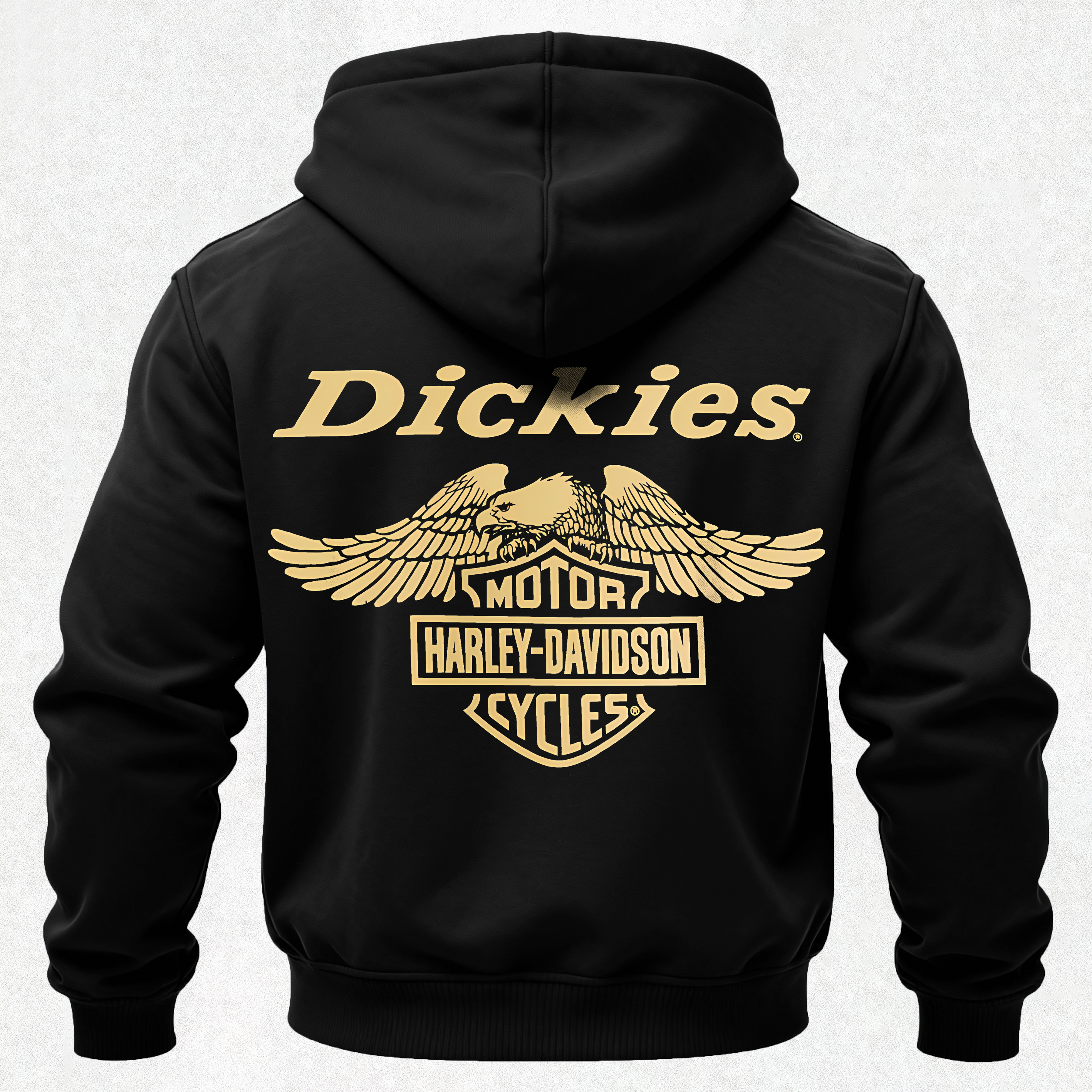 Printed Fleece-lined Unisex Hoodie