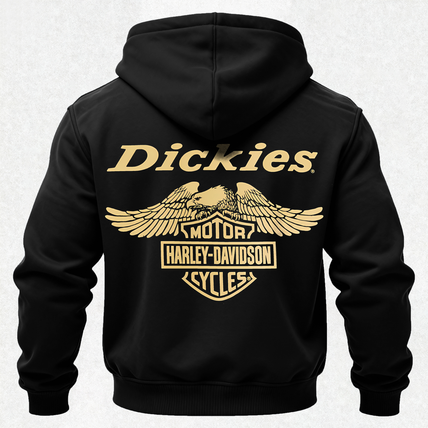 Printed Fleece-lined Unisex Hoodie