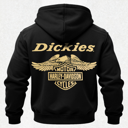 Printed Fleece-lined Unisex Hoodie