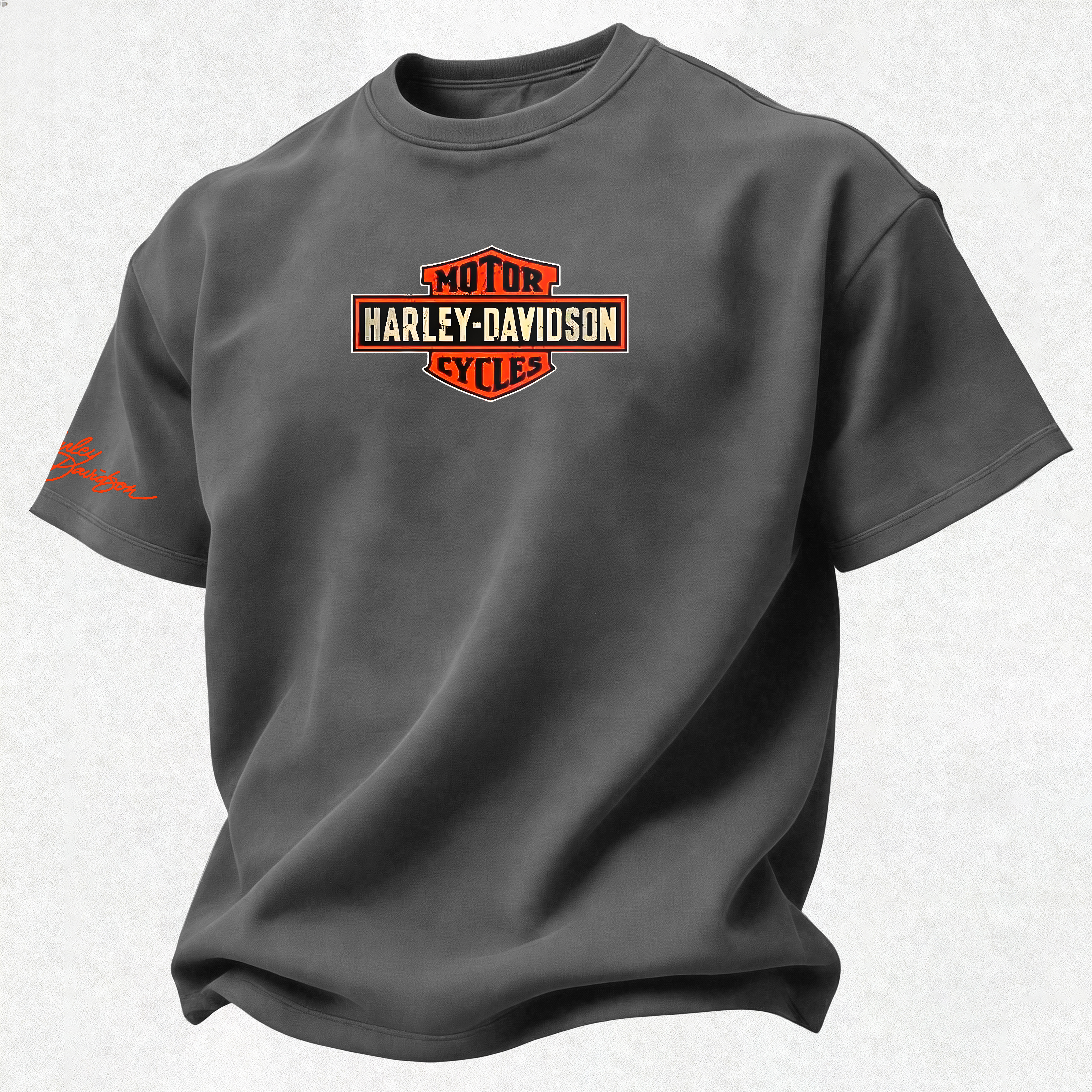  Motorcycles Printed Oversized Unisex T-shirt