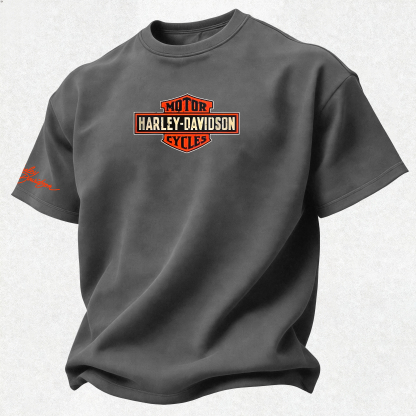  Motorcycles Printed Oversized Unisex T-shirt