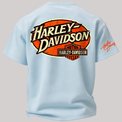  Motorcycles Printed Oversized Unisex T-shirt