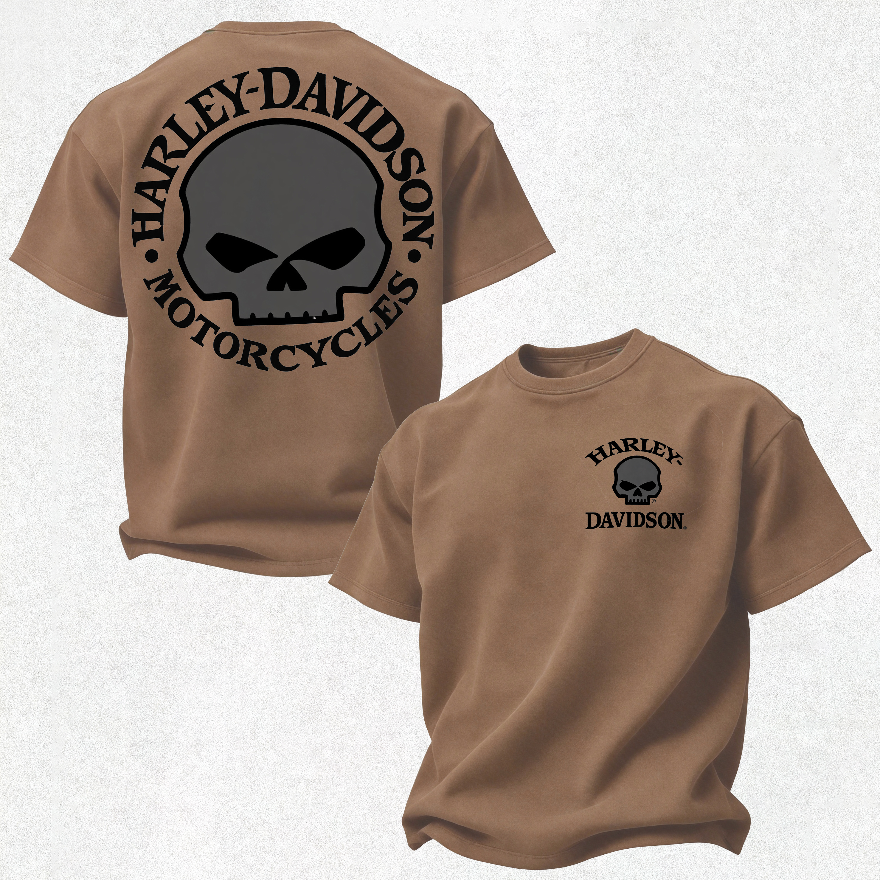  Motorcycles Printed Oversized Unisex T-shirt