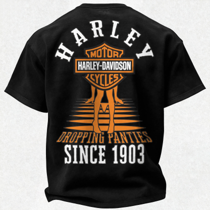  Motorcycles Printed Oversized Unisex T-shirt