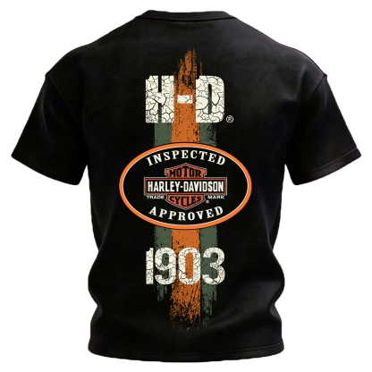  Motorcycles Printed Unisex Oversized T-shirt