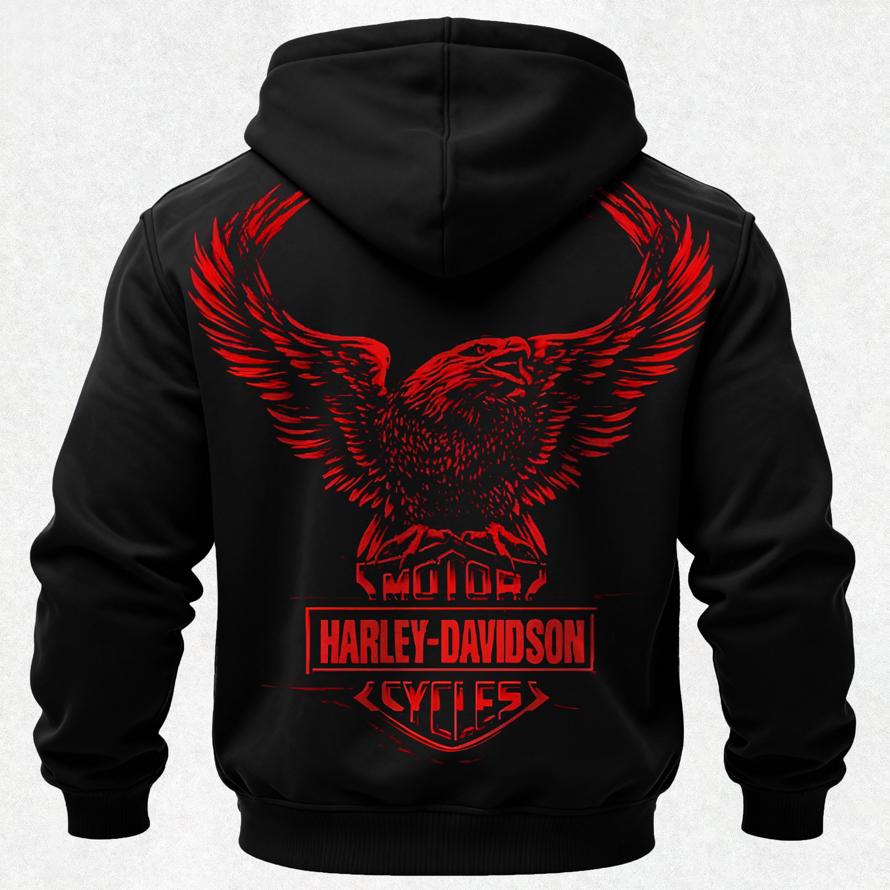  Motorcycles Printed Fleece-lined Unisex Hoodie