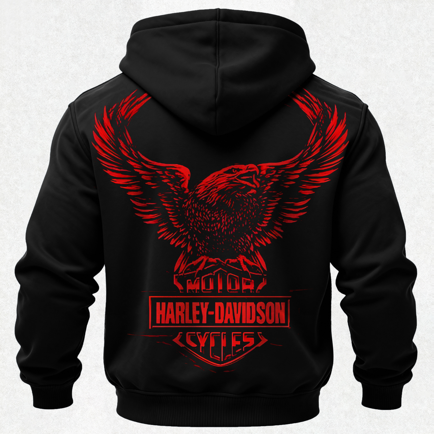  Motorcycles Printed Fleece-lined Unisex Hoodie