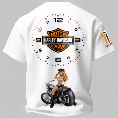  Motorcycles Printed Oversized Unisex T-shirt
