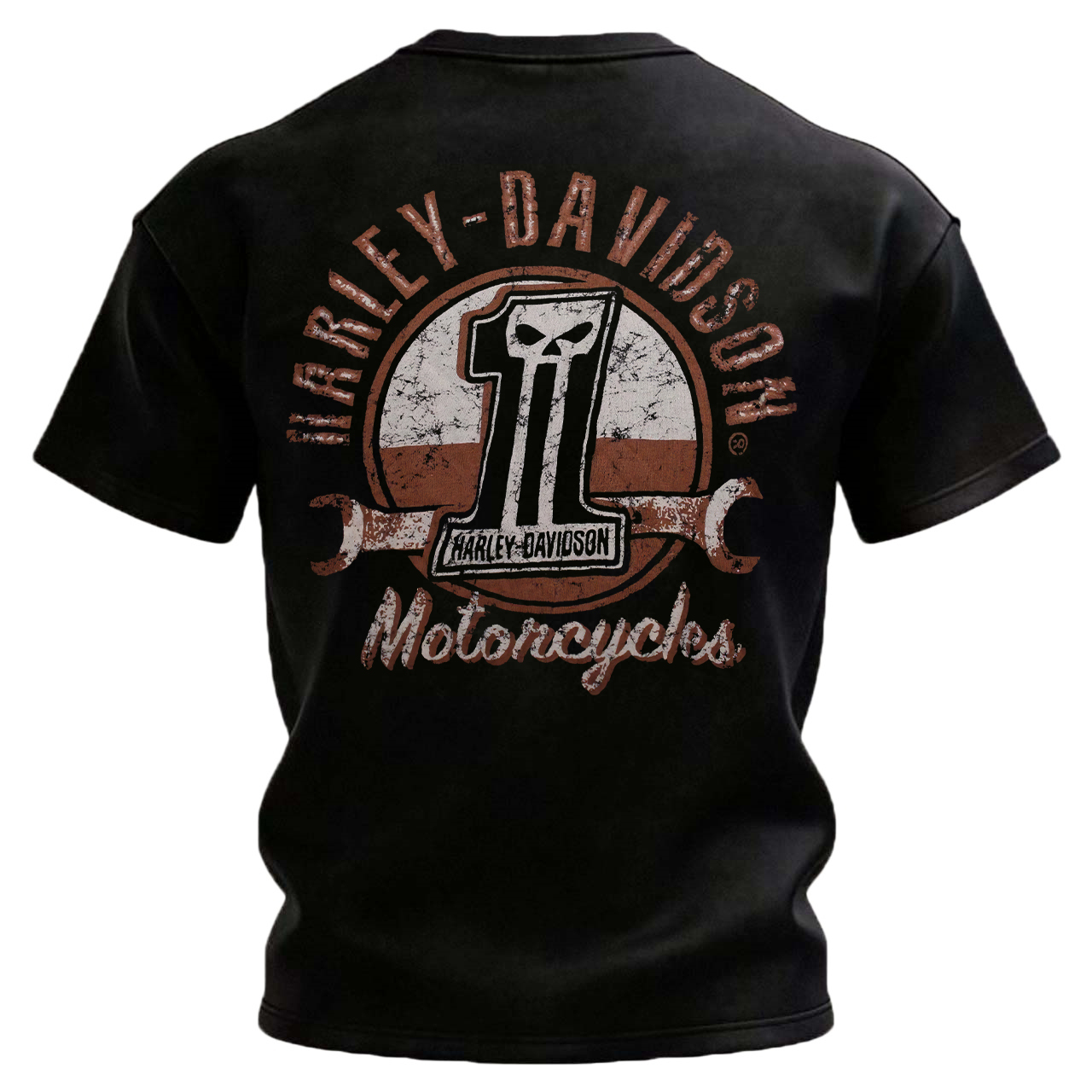  Motorcycles Printed Unisex Oversized T-shirt