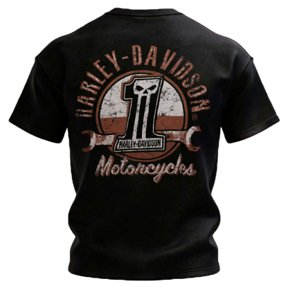  Motorcycles Printed Unisex Oversized T-shirt