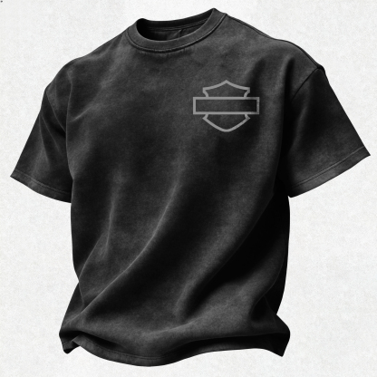  Printed Unisex Washed T-Shirt