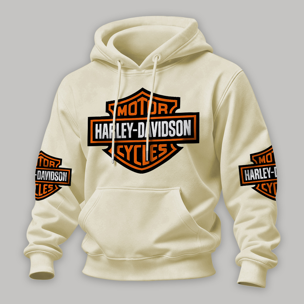  Motorcycles Printed Fleece-lined Unisex Hoodie