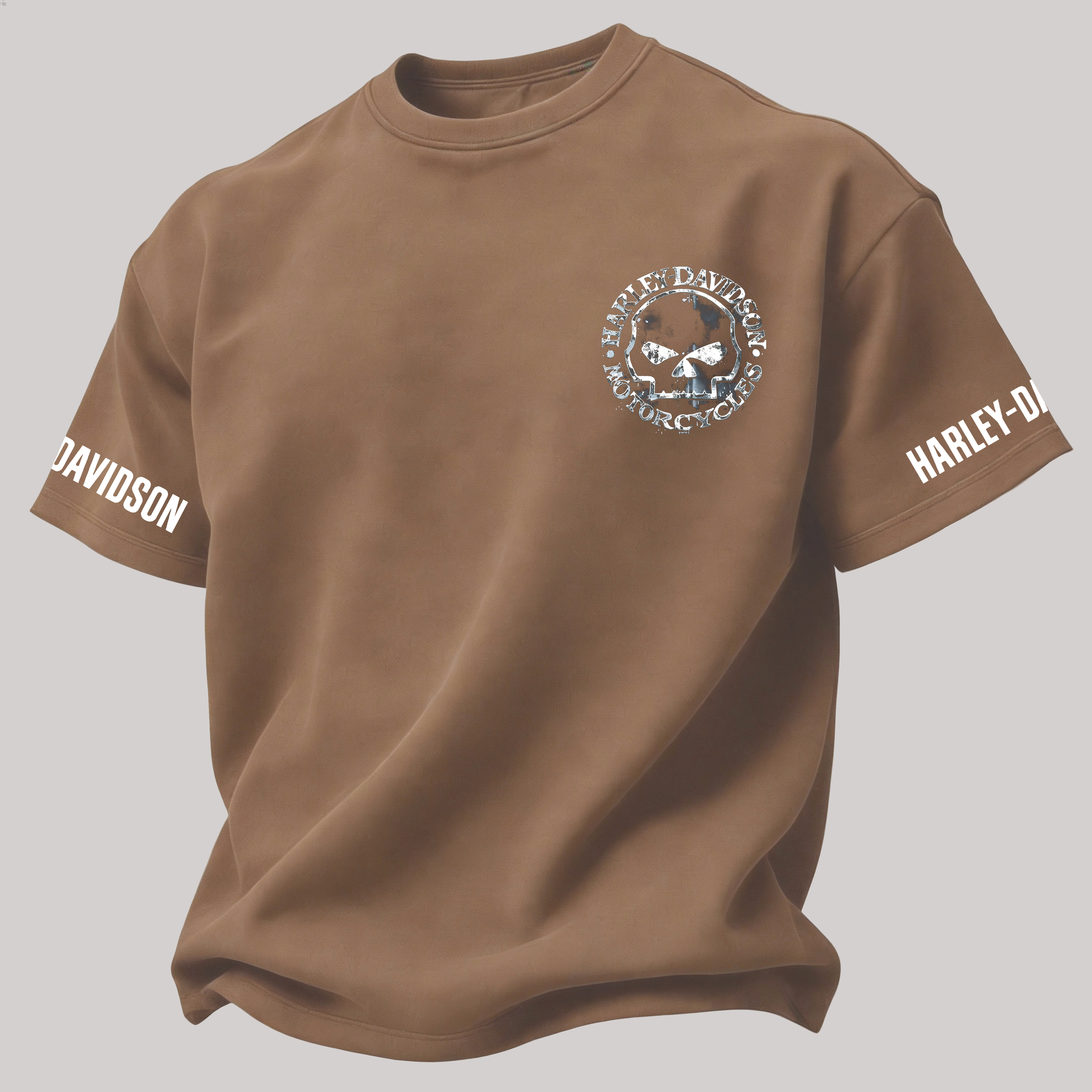  Motorcycles Printed Oversized Unisex T-shirt