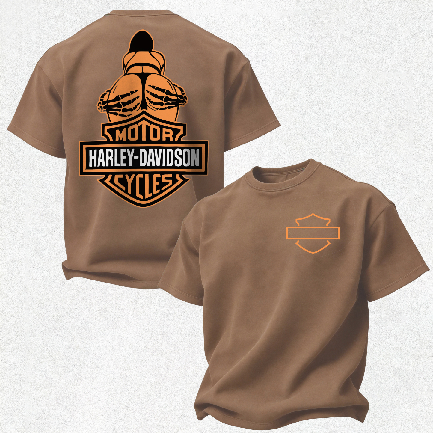  Motorcycles Printed Oversized Unisex T-shirt