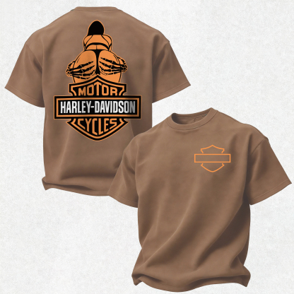  Motorcycles Printed Oversized Unisex T-shirt