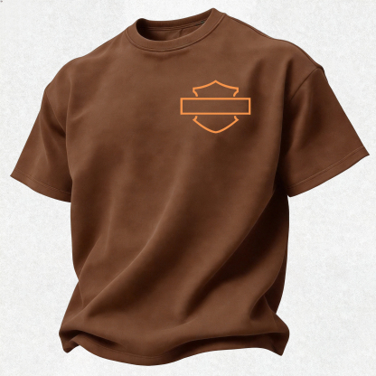  Motorcycles Printed Oversized Unisex T-shirt