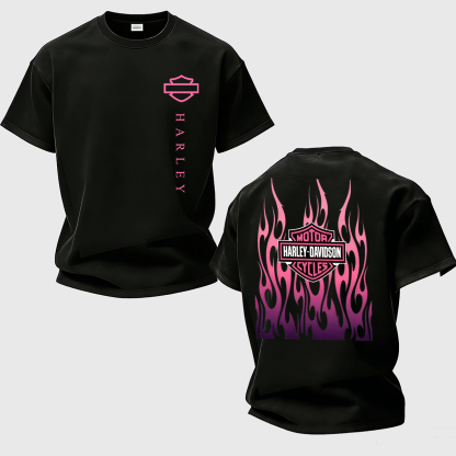  Motorcycles Printed Unisex Oversized T-shirts