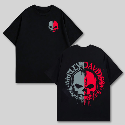  Motorcycles Printed Oversized Unisex T-shirt