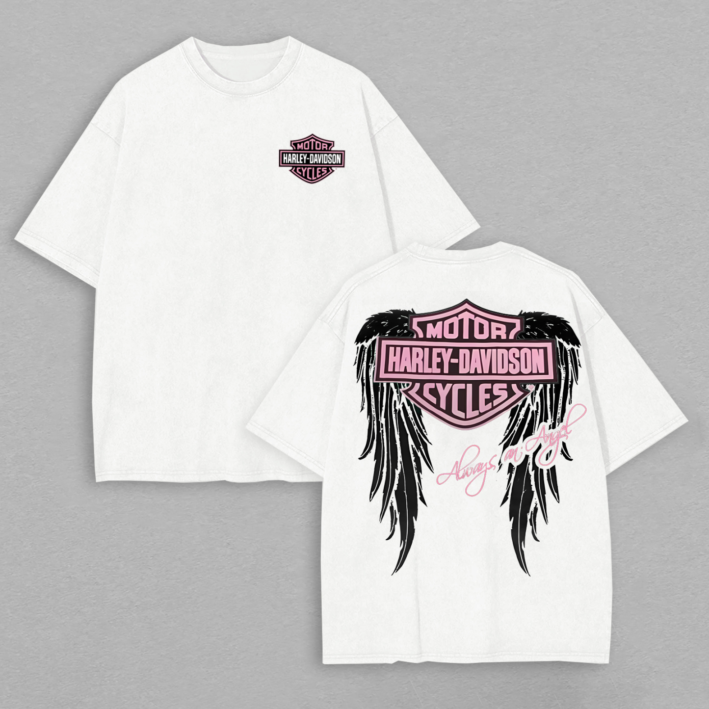  Motorcycles Printed Oversized Unisex T-shirt