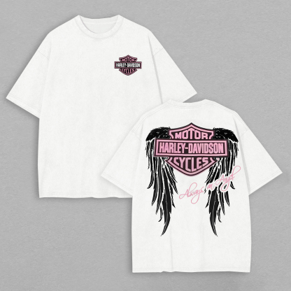  Motorcycles Printed Oversized Unisex T-shirt