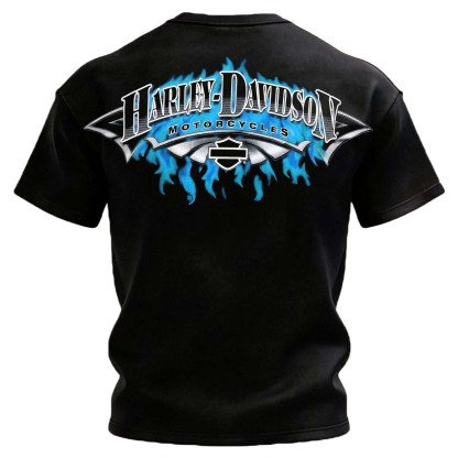  Motorcycles Printed Unisex Oversized T-shirt