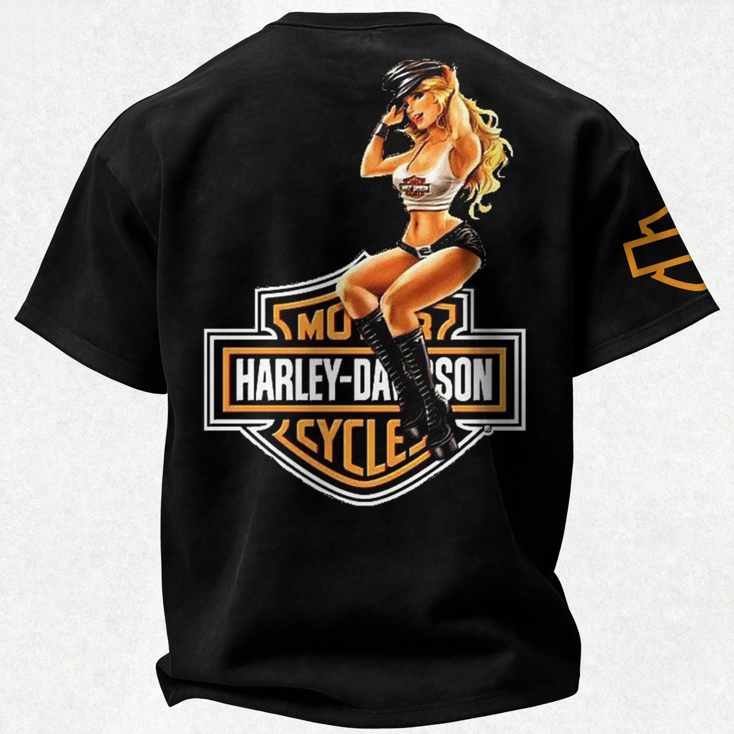  Motorcycles Printed Oversized Unisex T-shirt