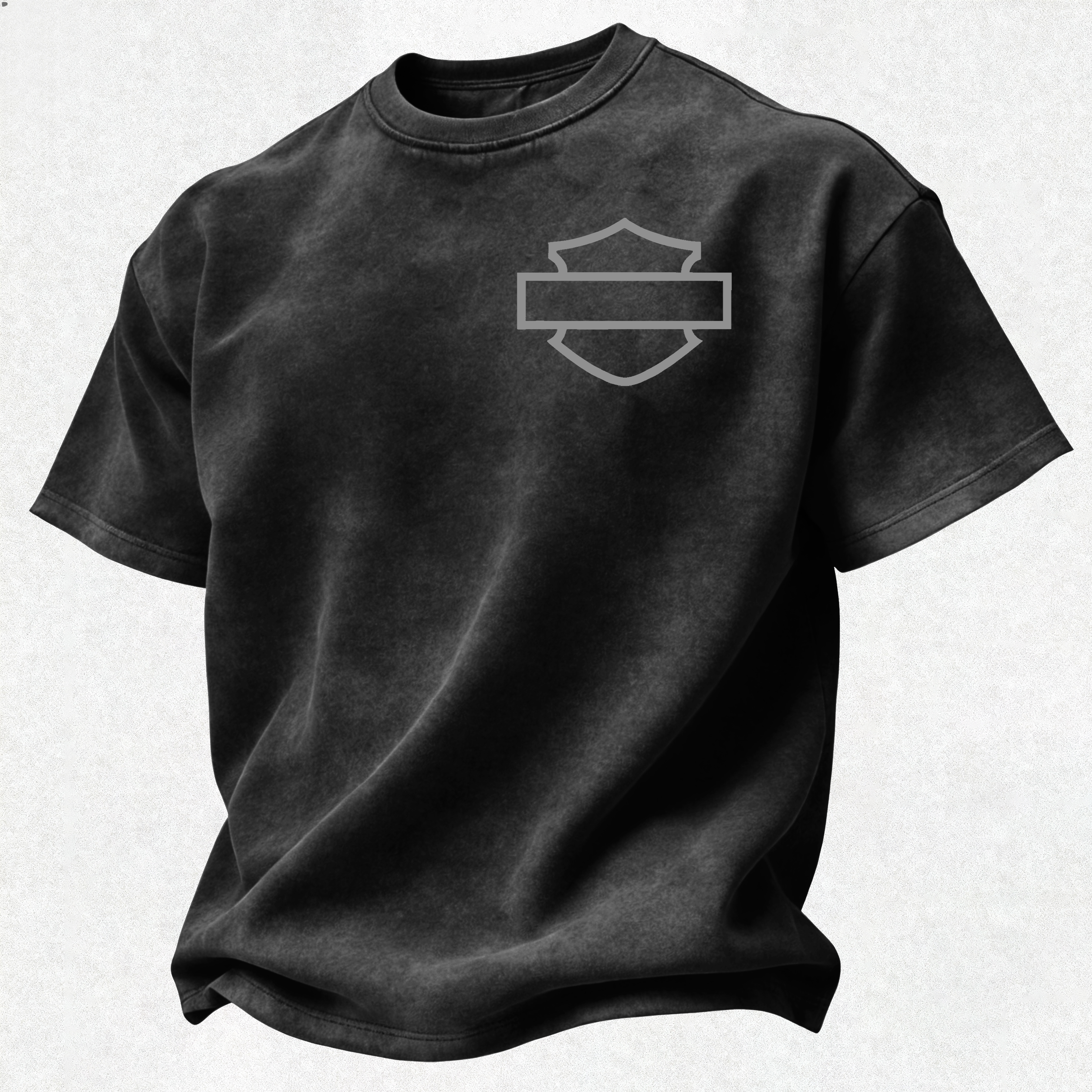  Motorcycles Printed Unisex Washed T-Shirt