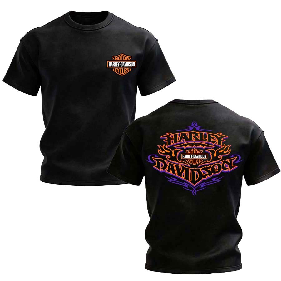 Harley-Davidson Motorcycles Printed Unisex Oversized T-shirt