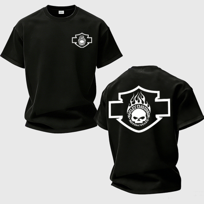  Motorcycles Printed Unisex Oversized T-shirts