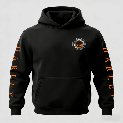  Motorcycles Printed Fleece-lined Unisex Hoodie