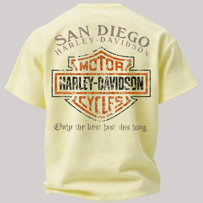  Motorcycles Printed Oversized Unisex T-shirt