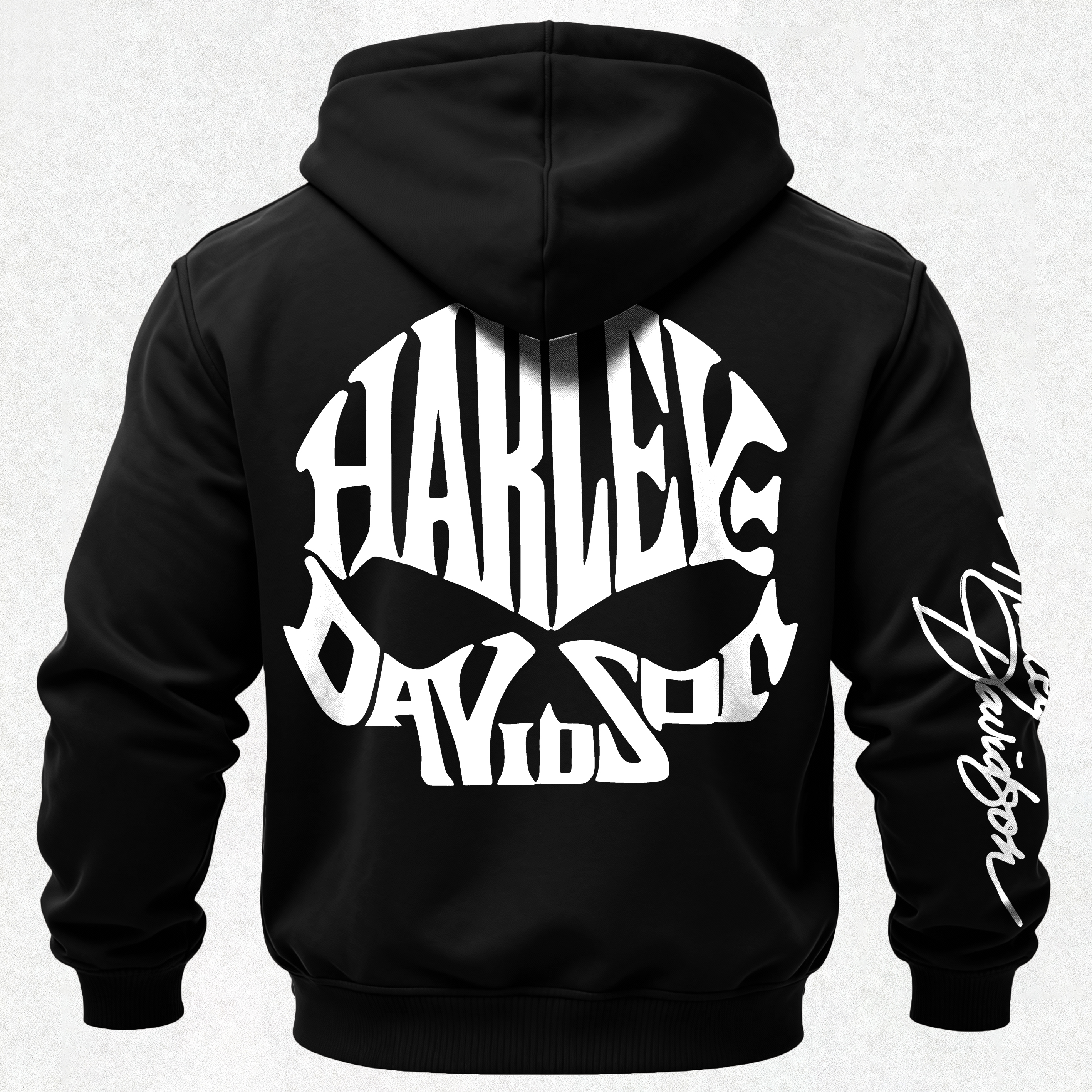  Motorcycles Printed Fleece-lined Unisex Hoodie