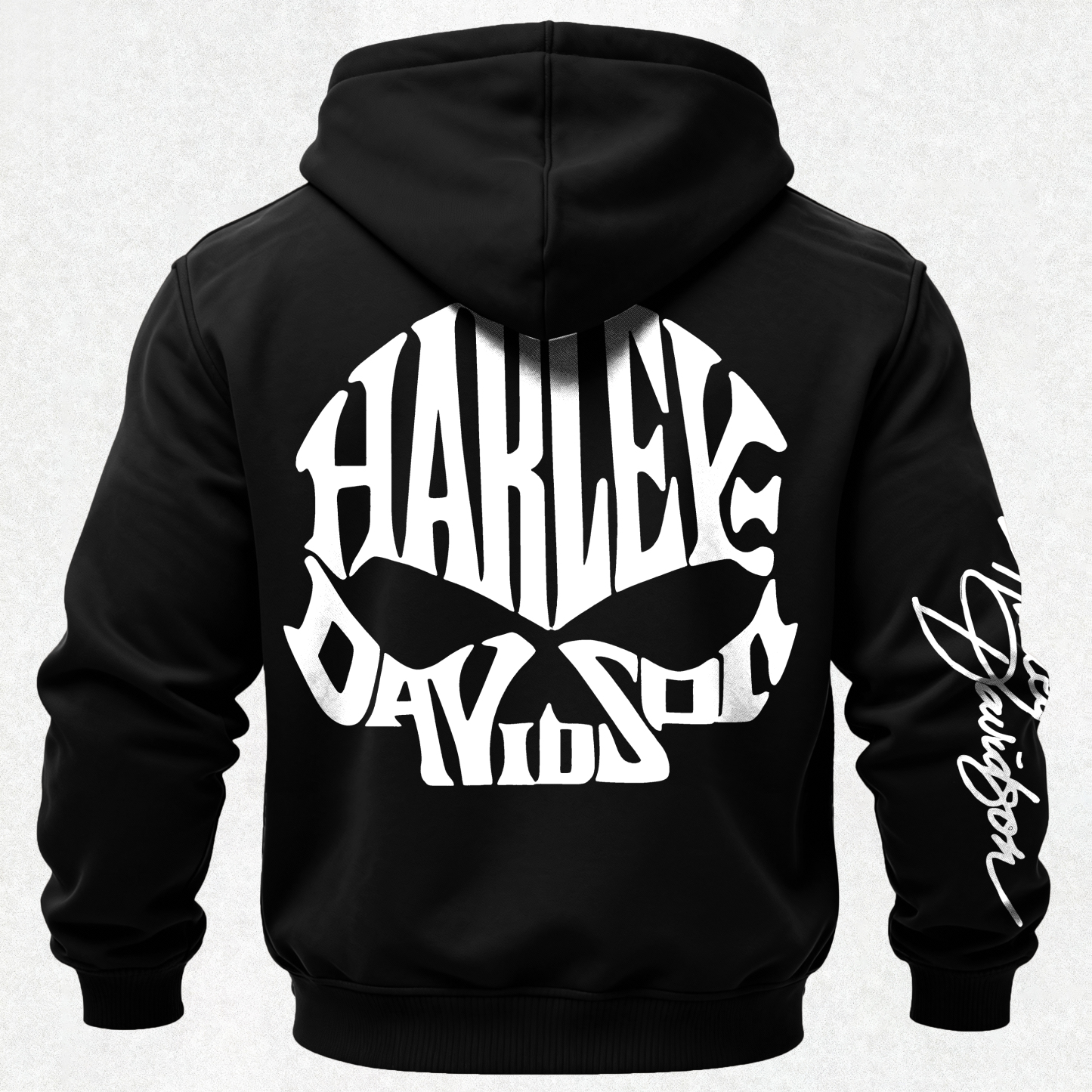  Motorcycles Printed Fleece-lined Unisex Hoodie