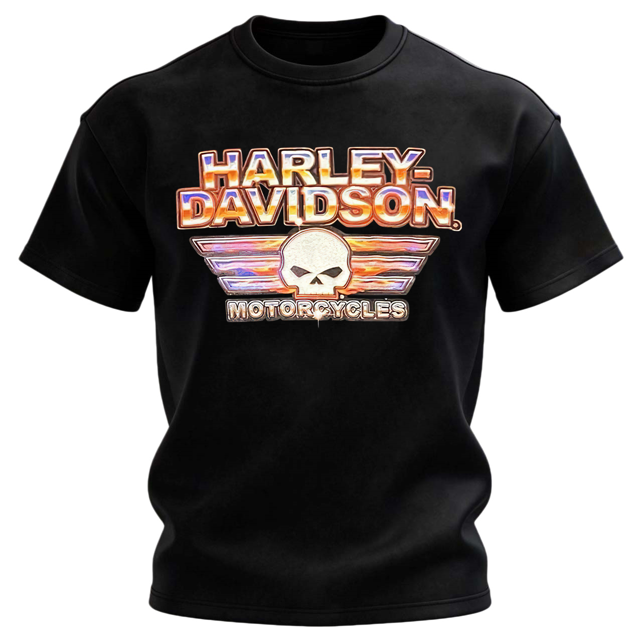 Harley-Davidson Motorcycles Printed Unisex Oversized T-shirt