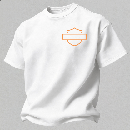  Motorcycles Printed Oversized Unisex T-shirt