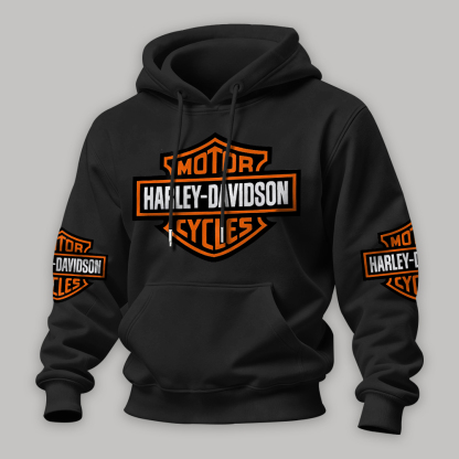  Motorcycles Printed Fleece-lined Unisex Hoodie