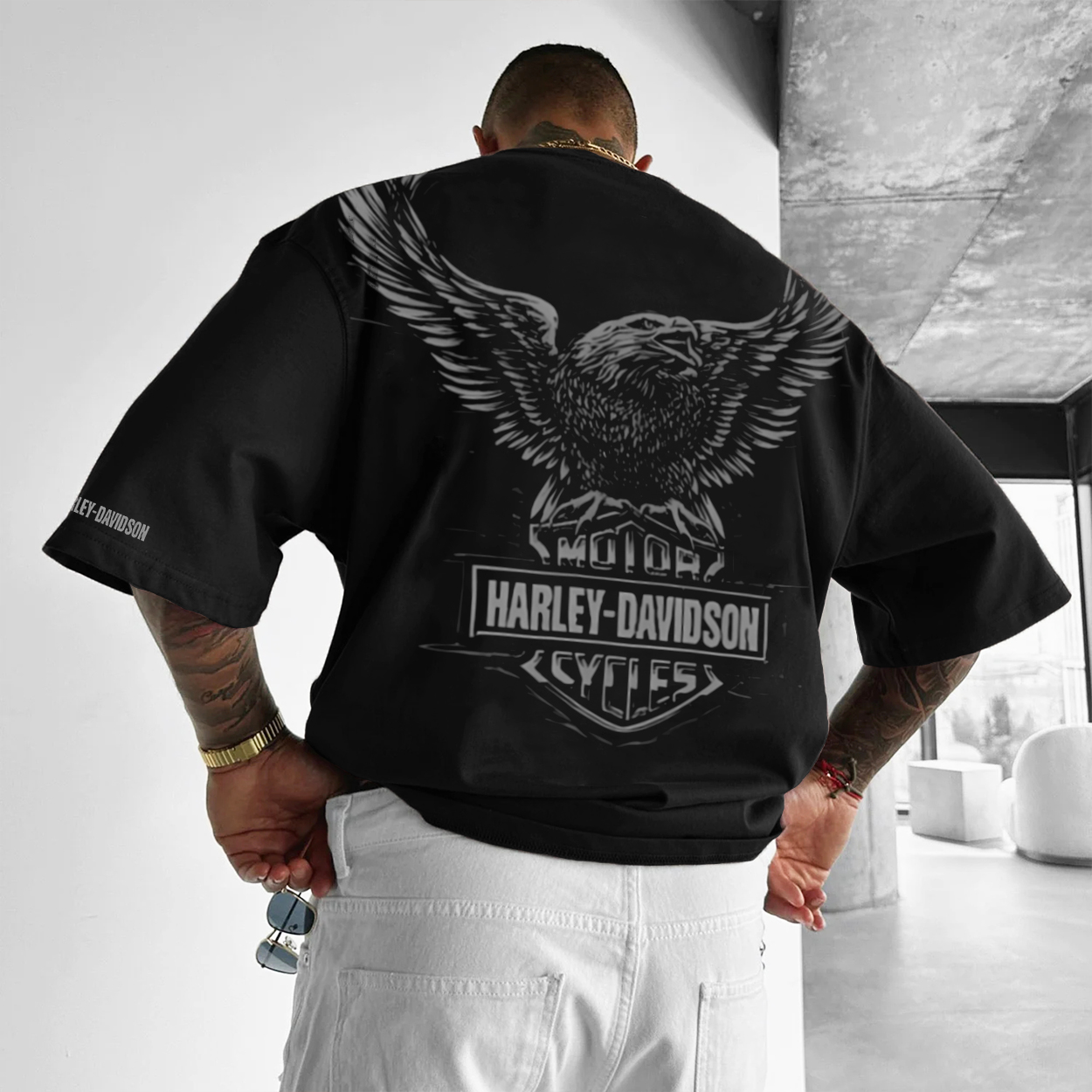  Motorcycles Printed Oversized Unisex T-shirts